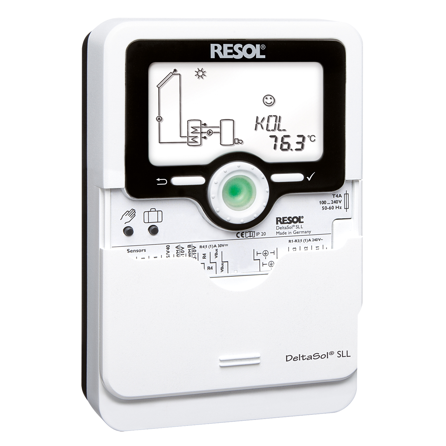 Regelung RESOL Deltasol SLL Komplett-Set