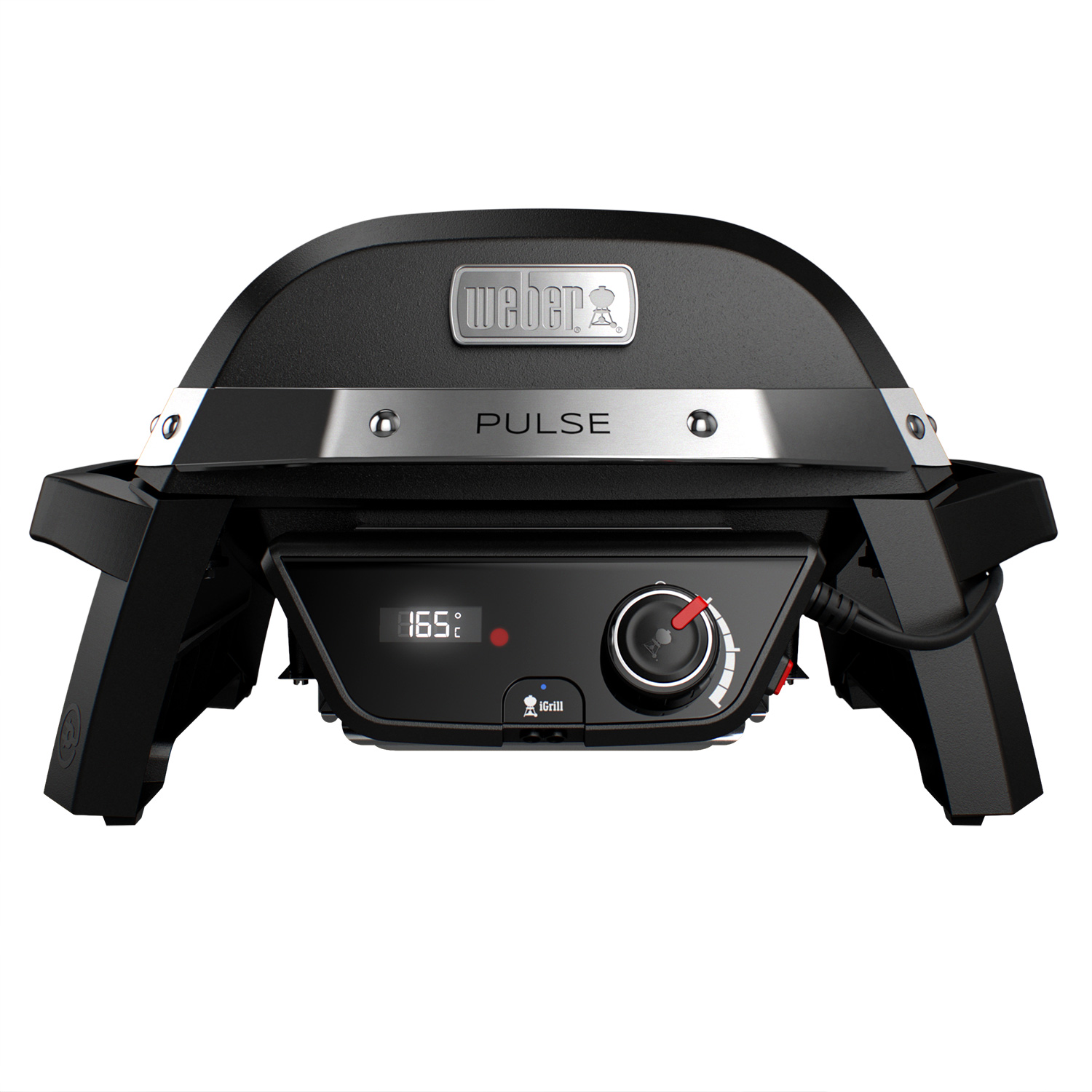 Weber PULSE 1000 Elektro-Tischgrill Schwarz