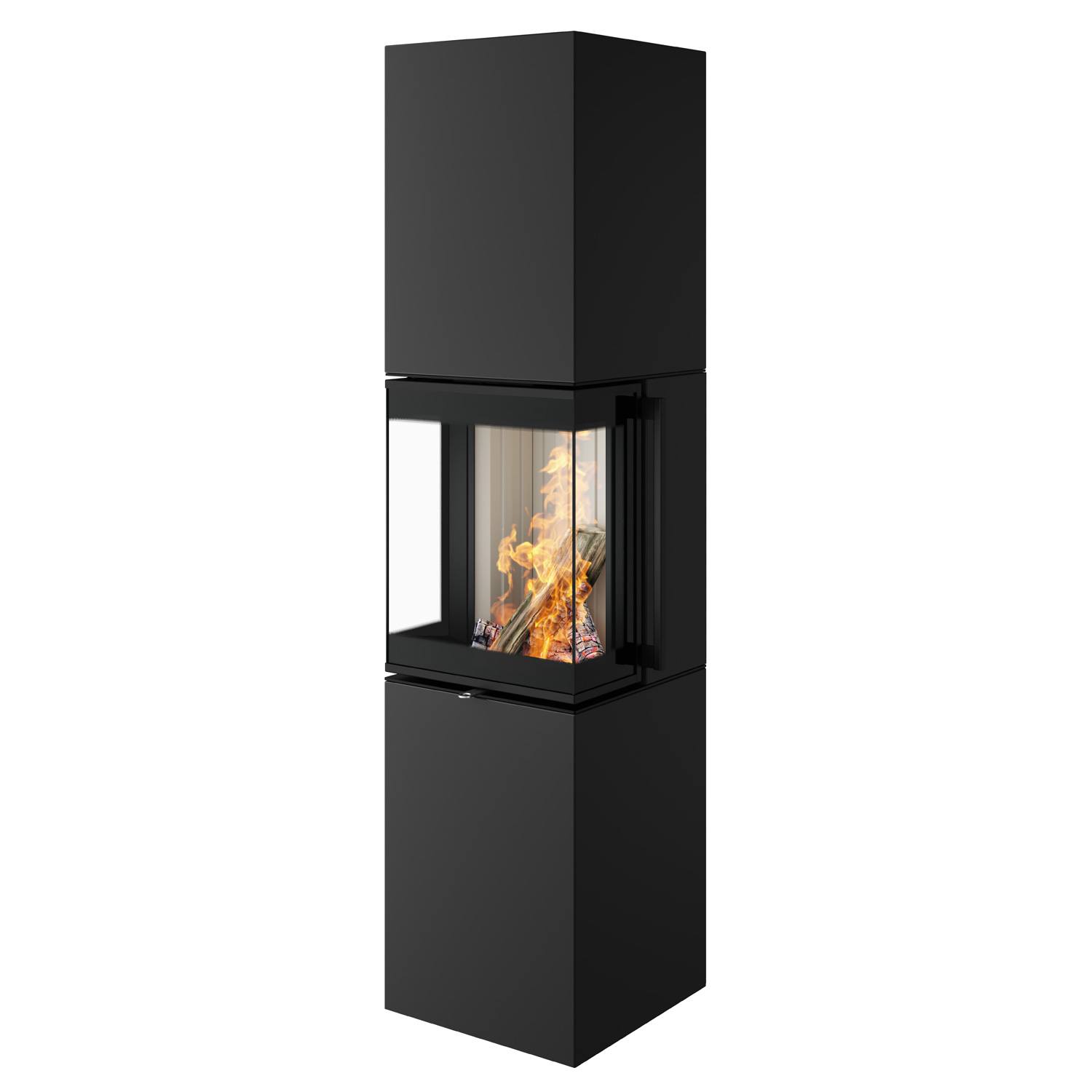 Spartherm Trico L RLU Kaminofen Nero