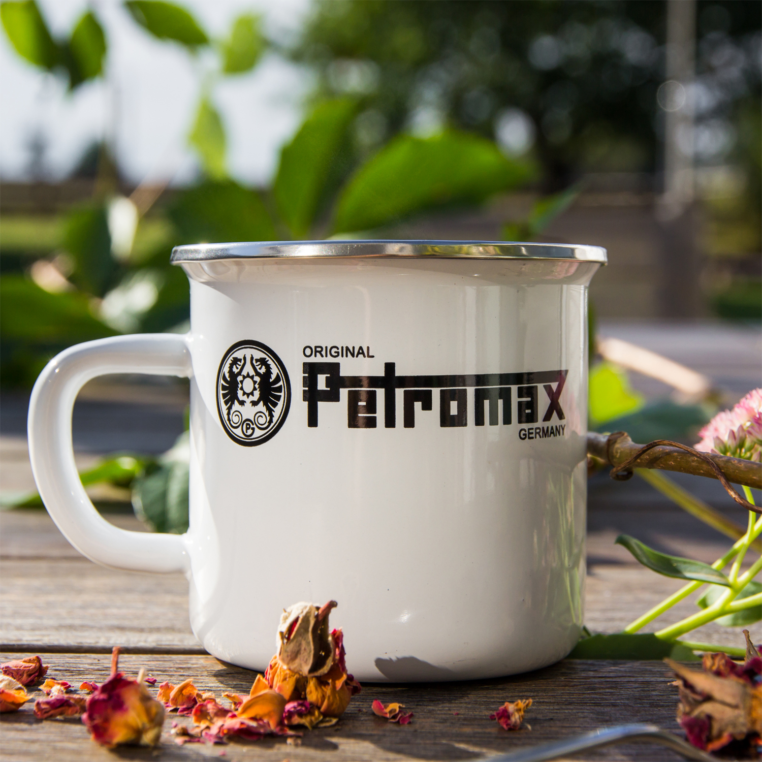 Petromax Emaille-Becher Weiß