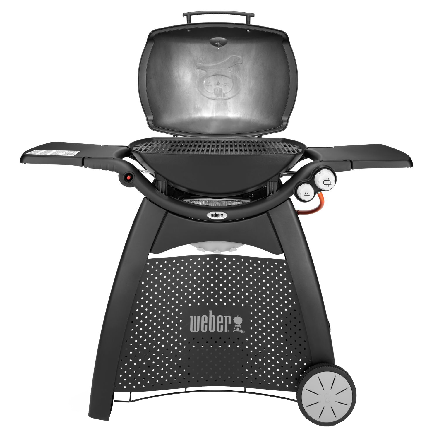 Weber Q 3000 Gasgrill mit Rollwagen Schwarz