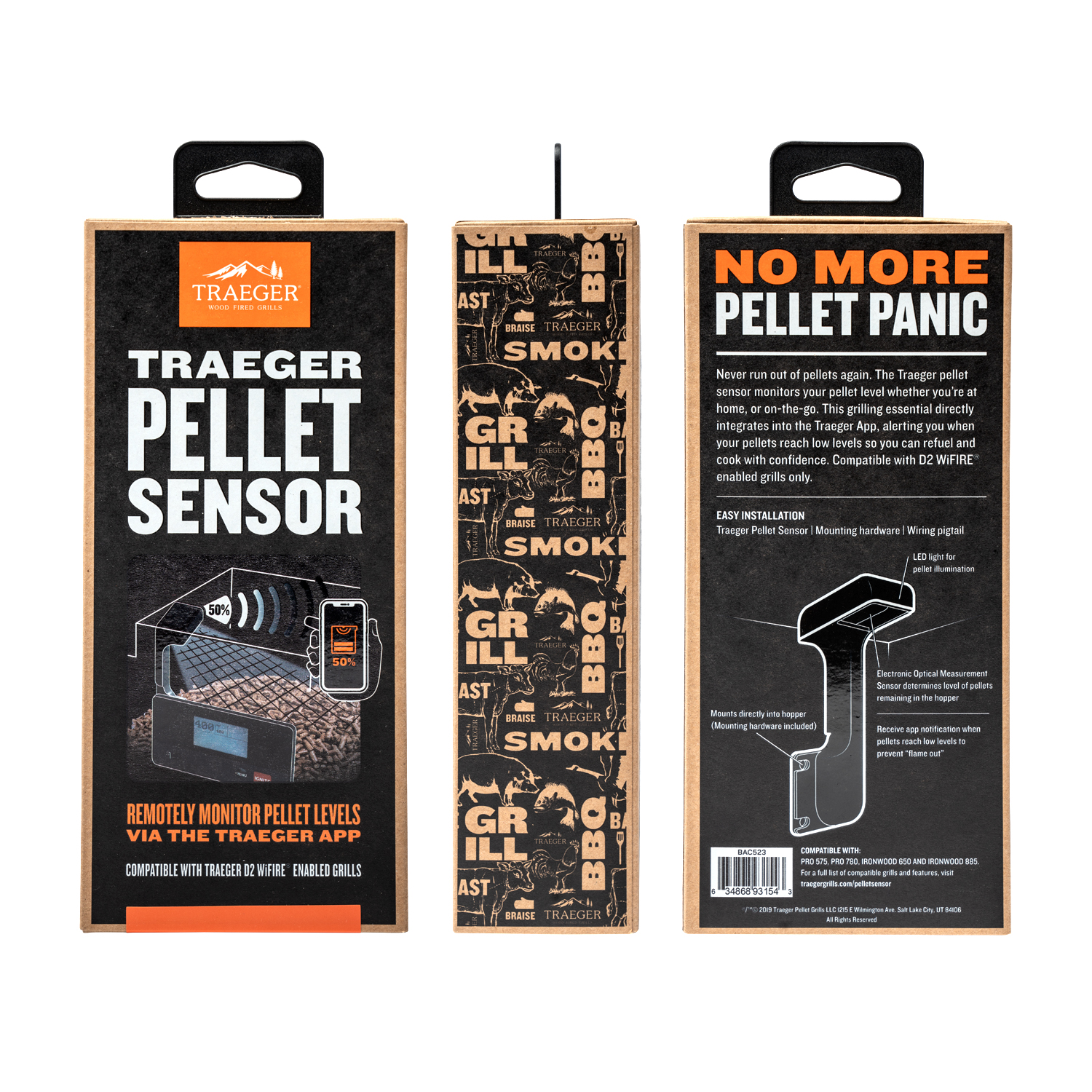 Traeger Pelletsensor