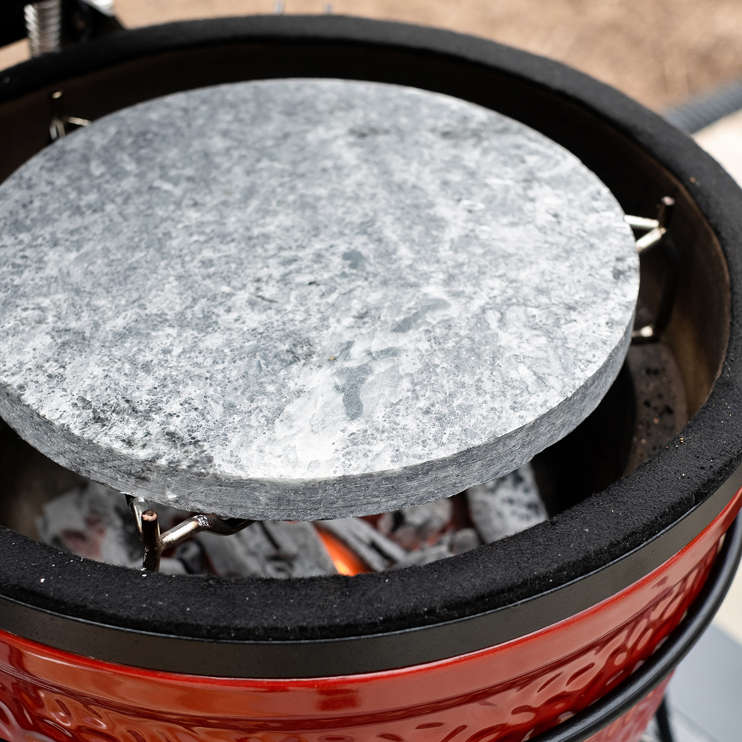 Kamado Joe Grillplatte aus Speckstein für Joe Jr.