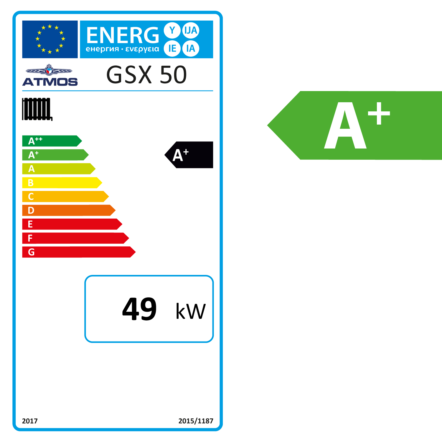 Holzvergaserkessel ATMOS GSX50