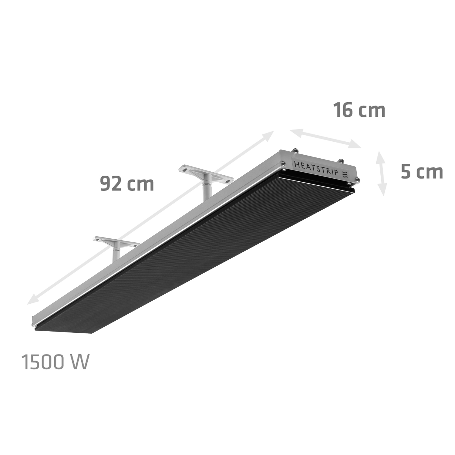 HEATSTRIP Heizstrahler Design Indoor + Outdoor 1500 Watt