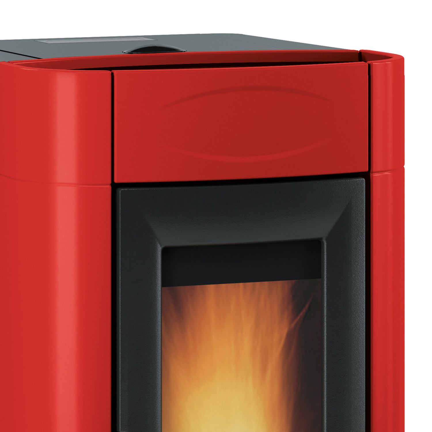 Extraflame Evolution Line Isidora Idro H16 wasserführender Pelletofen Bordeaux