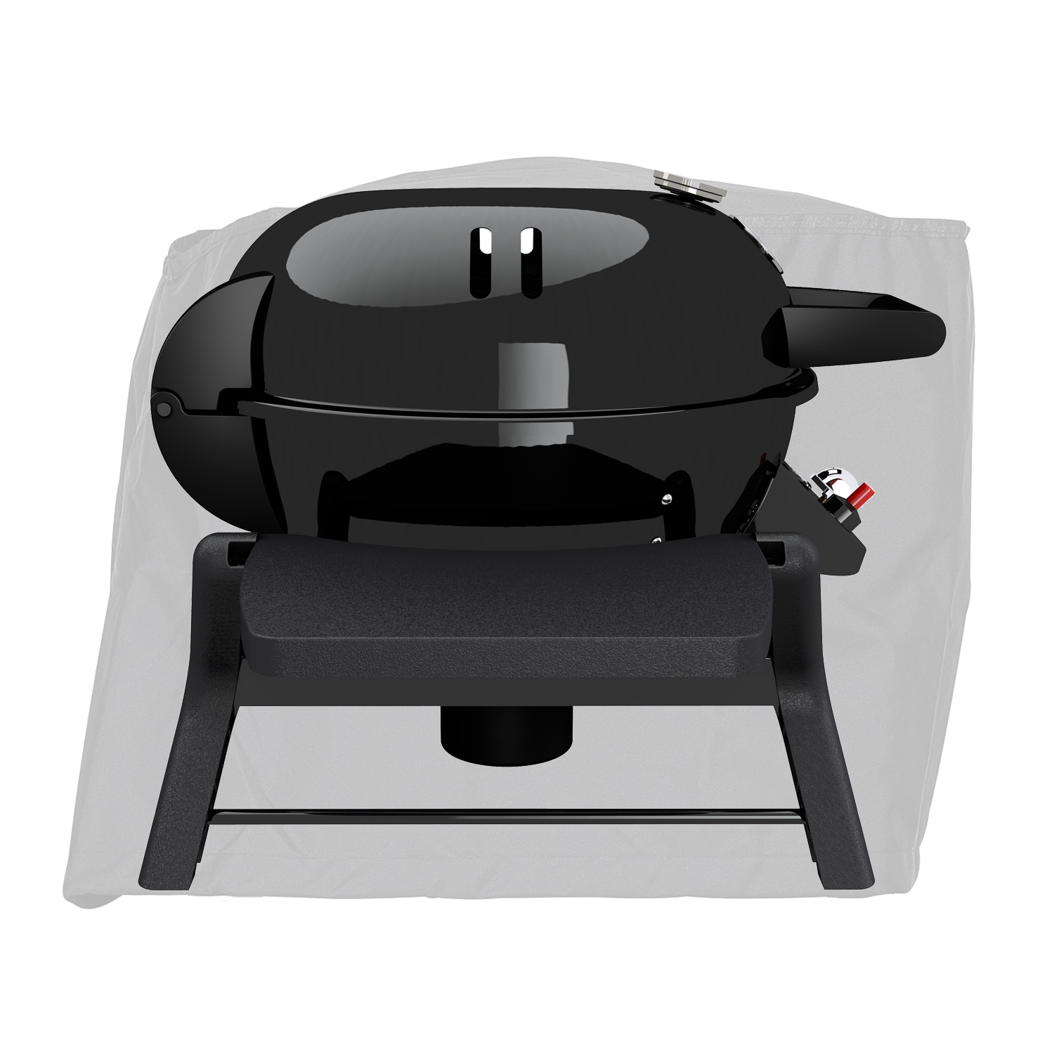 Outdoorchef P-420 G Minichef Gas-Kugelgrill + Abdeckhaube