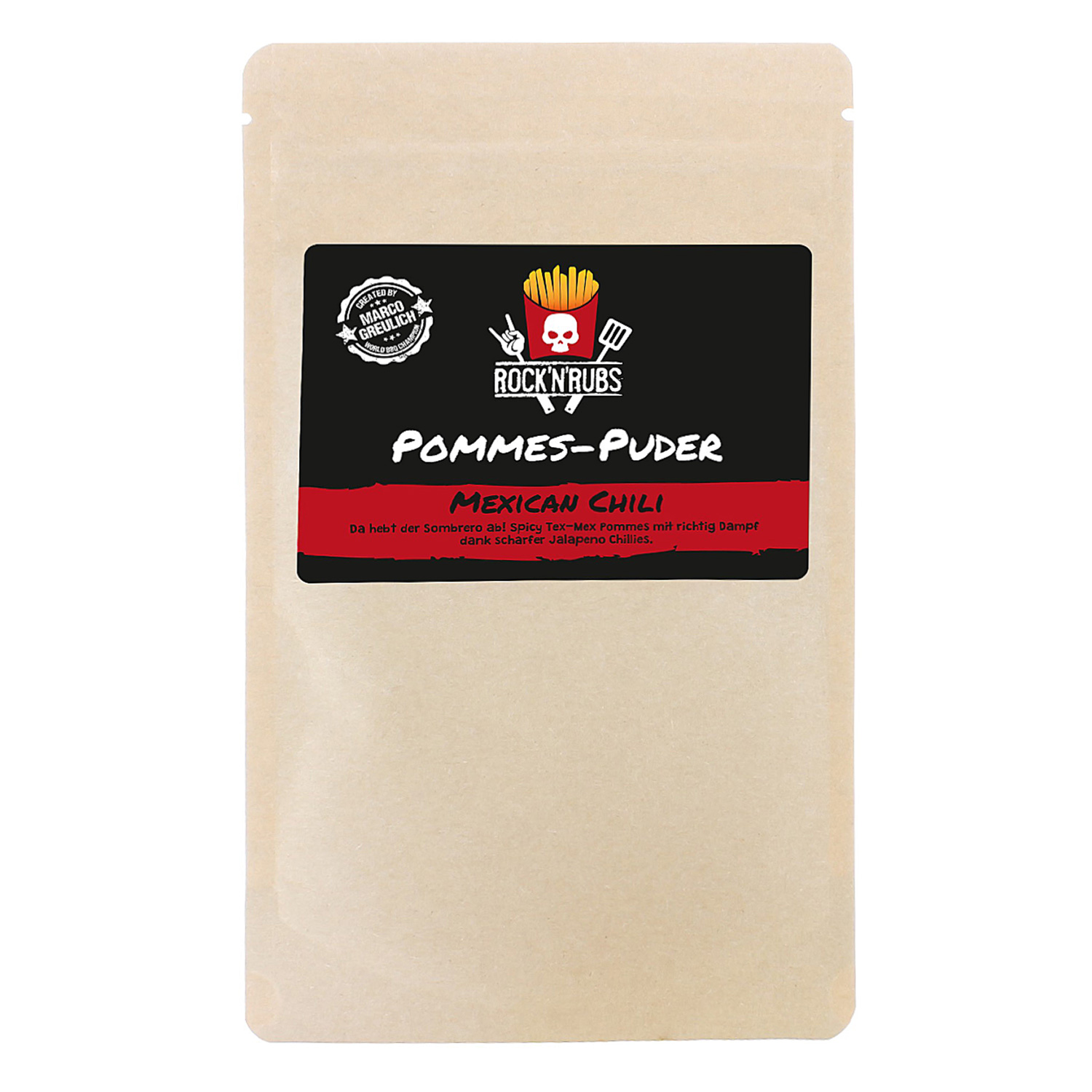 Rock'n'Rubs Pommes-Puder Mexican Chili 100 g