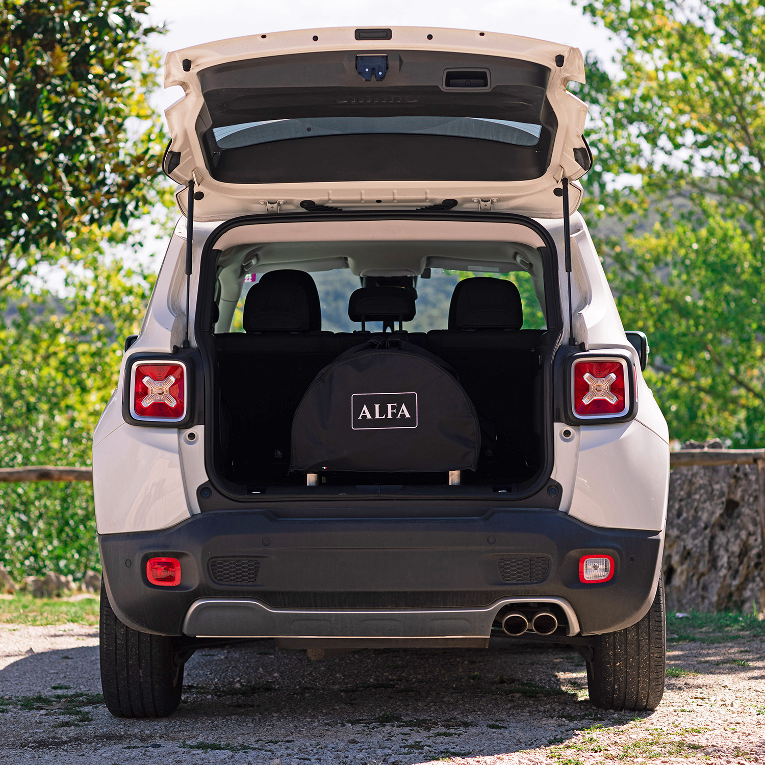 Alfa Abdeckhaube und Tragetasche für Portable