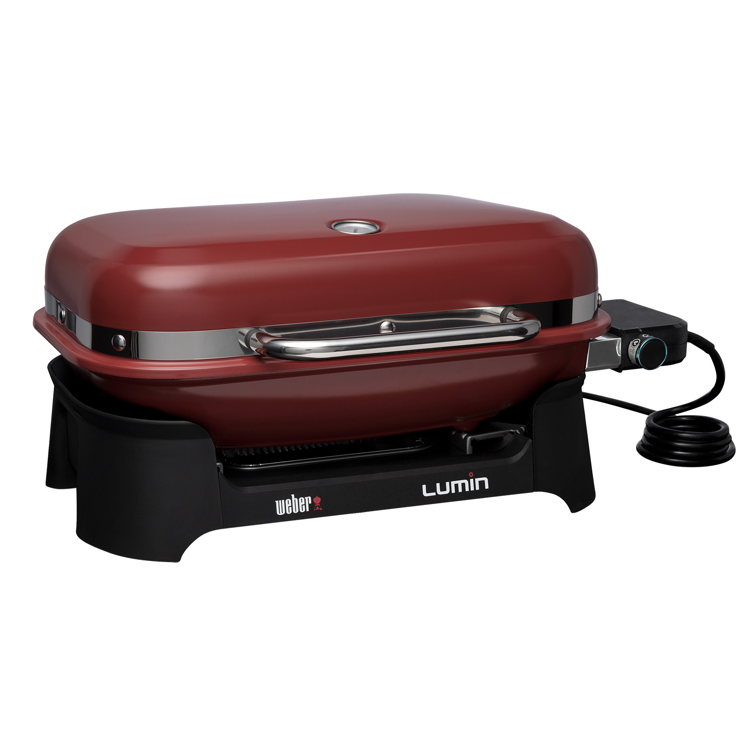 Weber Lumin Elektro-Tischgrill Rot