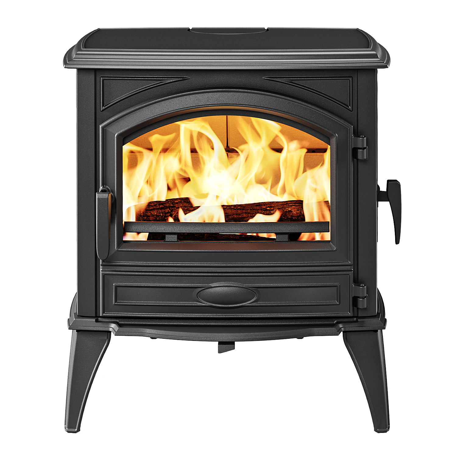 Dovre 640 WD Kaminofen Gusseisen Schwarz