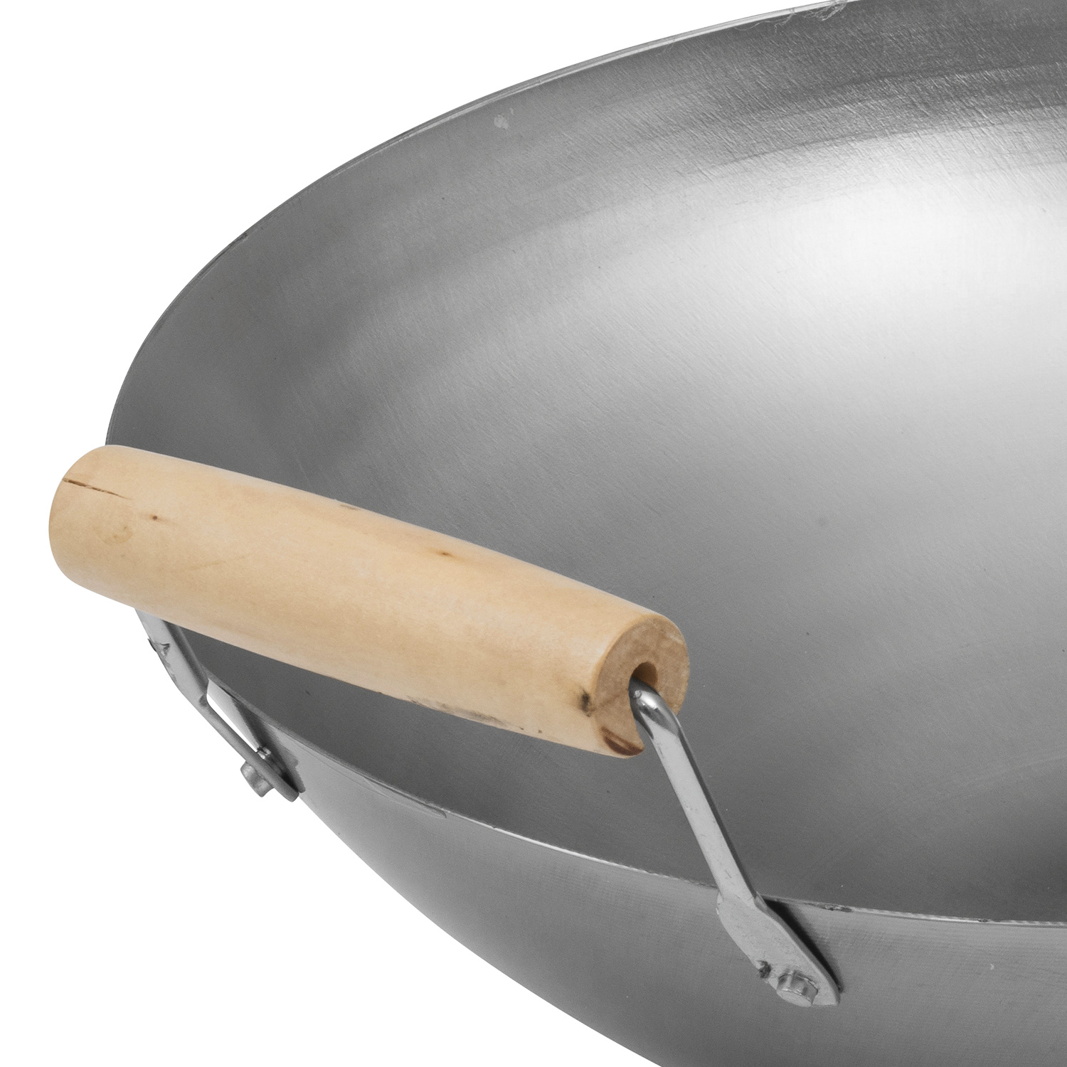 Hot Wok Wokpfanne 35 cm aus Carbonstahl