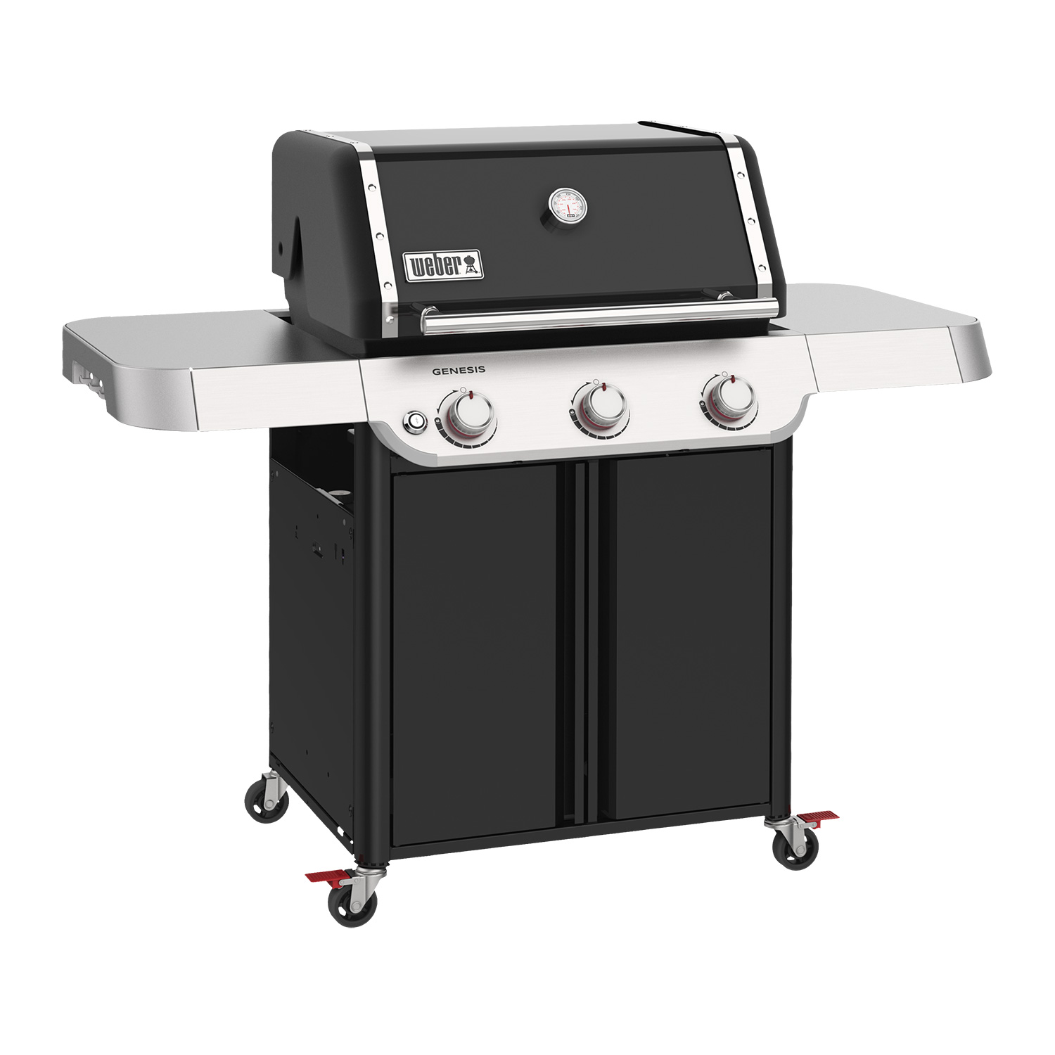 Weber Genesis E-315 Gas-Grillstation Schwarz