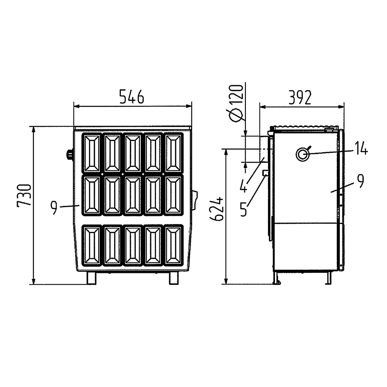 Wamsler KS 109-6A Werkstattofen