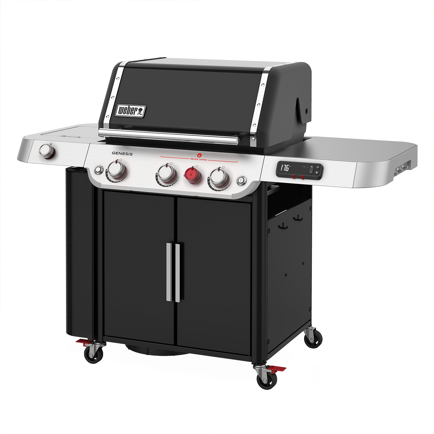 Weber Genesis EPX-335 Smart Gas-Grillstation Schwarz