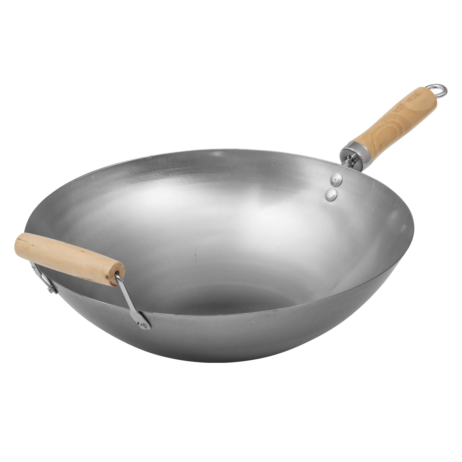 Hot Wok Wokpfanne 35 cm aus Carbonstahl